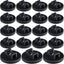 20 Pzas Soporte Cables Magnético Negro