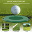 8 Fundas Tazas Golf Plástico con Agujero Verde Jardín