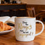 Taza de café divertida con frase de compromiso regalo para pareja navidad aniversario
