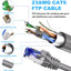Cable Ethernet Cat6 blindado FTP 40pies impermeable UV