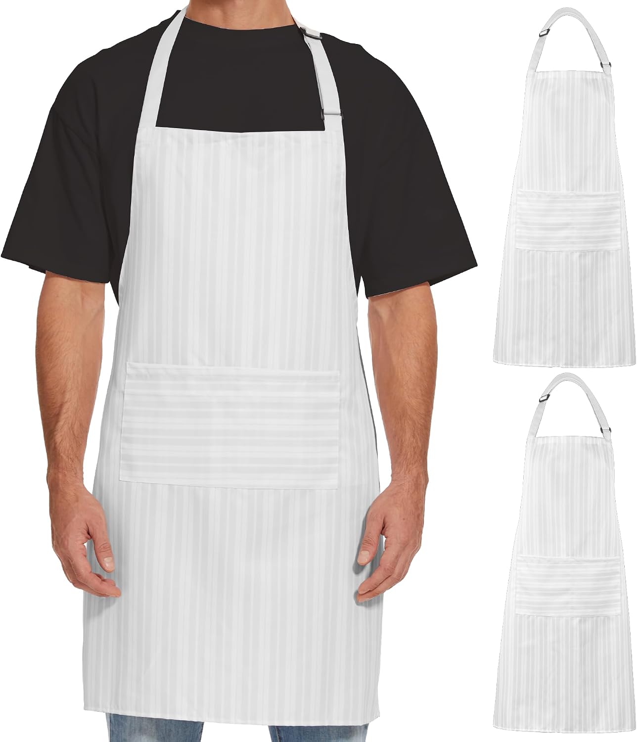Delantal cocina resistente agua correa ajustable 33x27