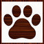 Plantillas pared 12x12pulg estampado patas gato perro reutilizables
