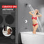 Set grifo bañera ducha 6 ajustes cromado pared