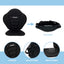 Asiento tabla remo 4 correas ajustables acolchado plegable