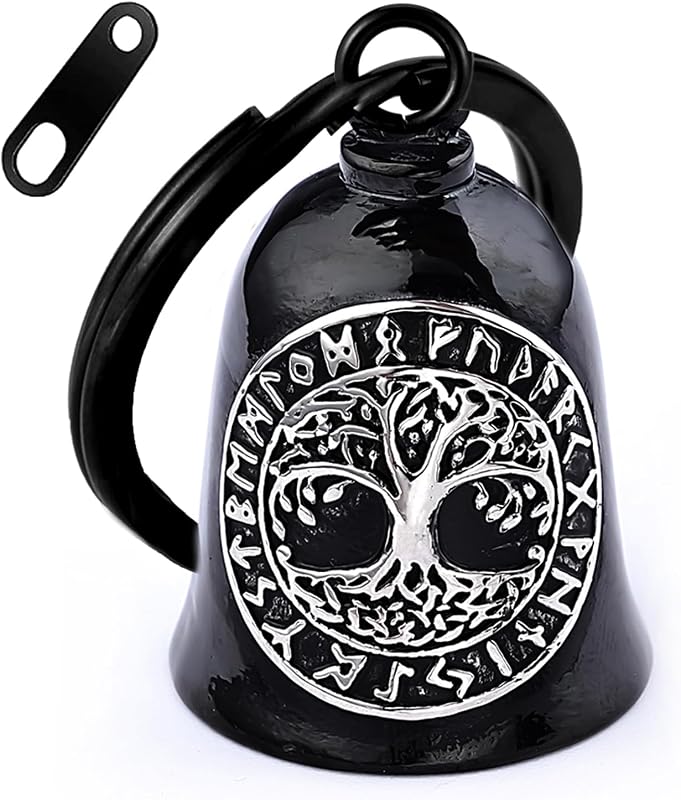Campana Viking para motociclista hombre mujer accesorio