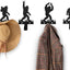 Set 4 ganchos Bigfoot para decorar pared sala patio