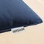 2 Fundas Cojín Decorativas Impermeables 18x18" Azul Oscuro