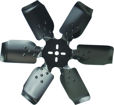 Paleta de ventilador acero negro 18" Carrera