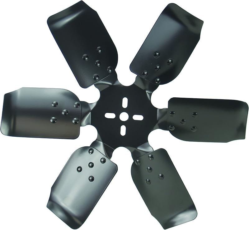 Paleta de ventilador acero negro 18" Carrera