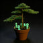 5 Pzas Árboles Elfos Luminosos Decoración Jardín