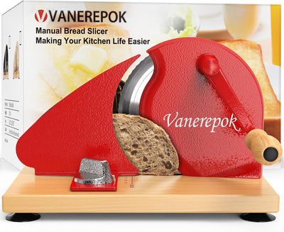 Cortador manual pan masa madre acero inox ajustable