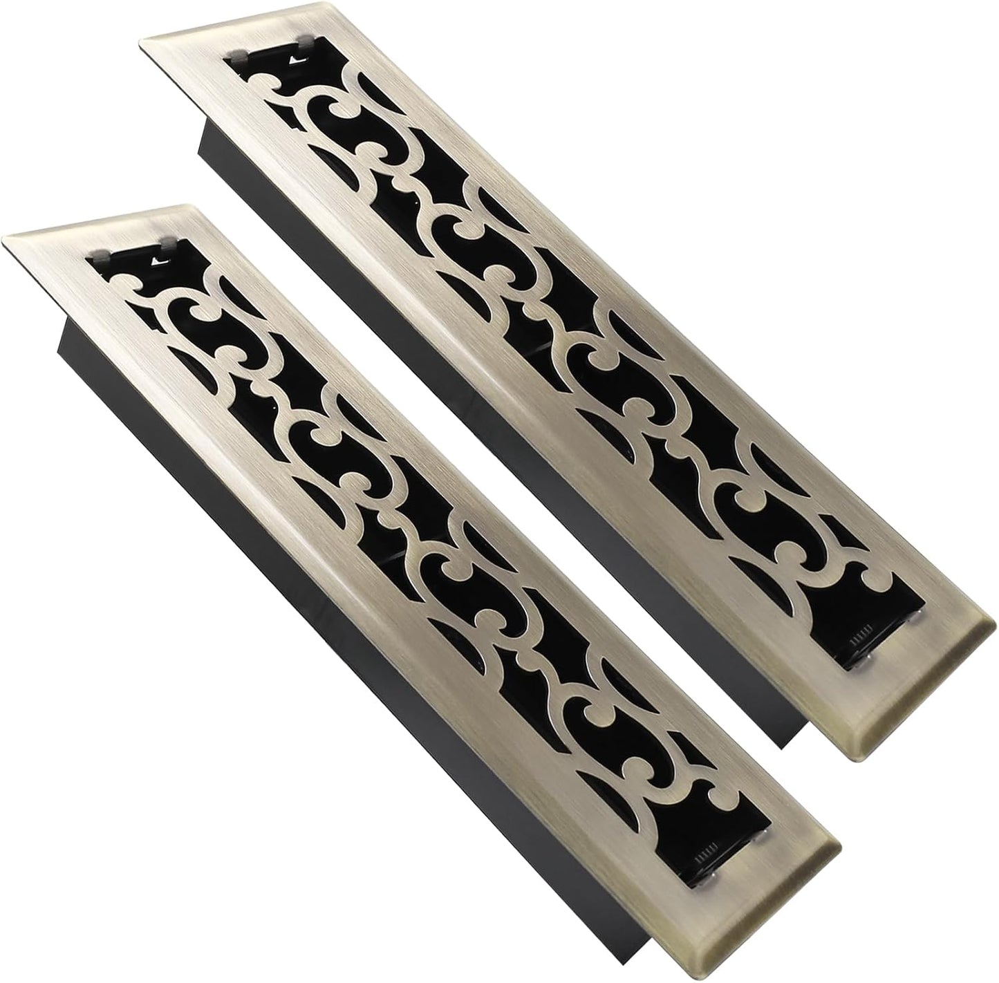 Rejilla ventilación piso 2x12pulg acero resistente