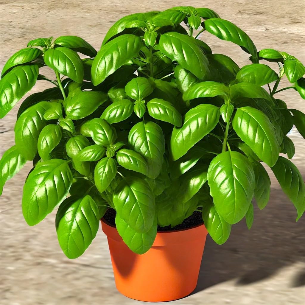 Semillas albahaca hoja grande 700+ sin OMG