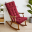 Cojines silla mecedora felpilla antiderrap con lazo