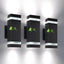 Aplique pared exterior sensor movimiento 5000K luz día