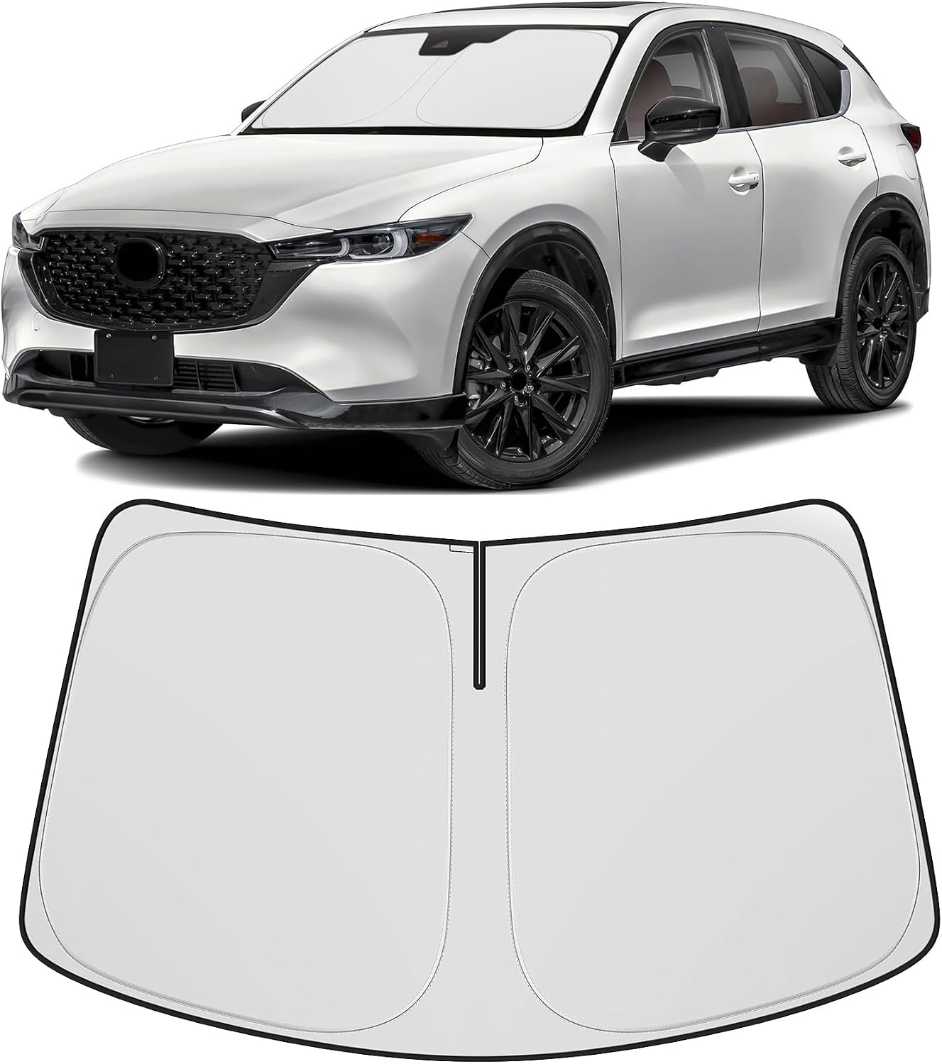 Parasol plegable para Mazda CX5 2017 visor sol UV