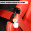 Soporte cinturón seguridad compat. Corvette C8 2020-25 negro