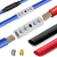 Kit 6 Conectores Cable Rápidos Latón Tubos Termorretráctiles