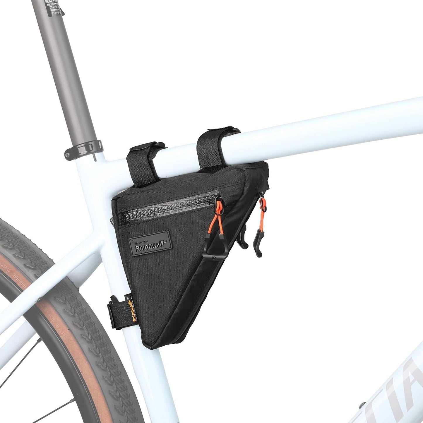 Bolsa frontal bicicleta impermeable 0.9L nylon MTB ciclismo
