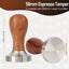 Kit manipulación espresso madera con almohadilla
