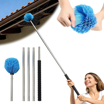 Cepillo telaraña poste extensión 5ft para ventilador techo 14ft