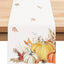 Camino mesa hojas calabaza otoño 13x72pulg decoración hogar