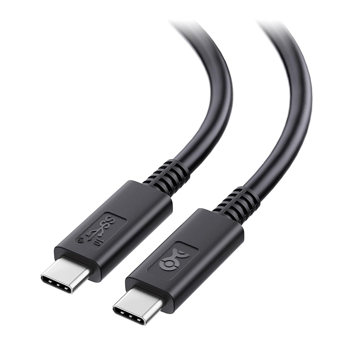 Cable USB C 10 Gbps Gen 2 1m negro 4K60Hz 100W