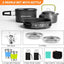 Set 16 utensilios cocina acampar con estufa plegable acero