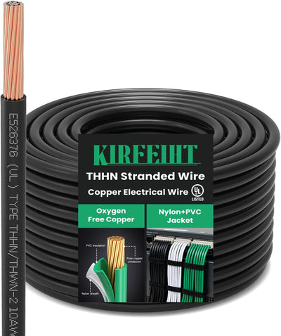 Cable eléctrico THHN 14 cobre trenzado 100pies cert UL 600V