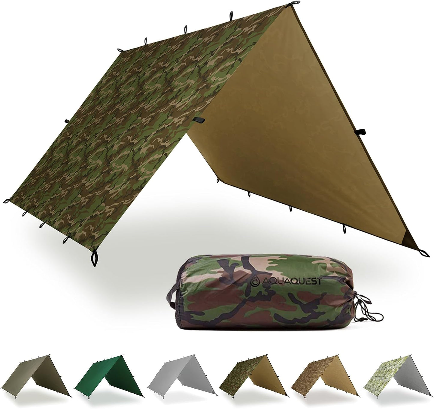 Lona Safari ligera impermeable ripstop con costuras selladas