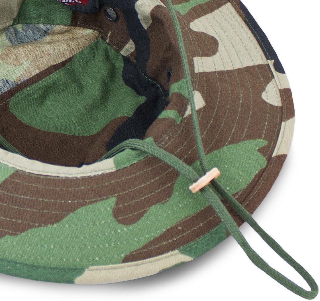 Sombrero Militar para Hombre de Algodón con Visera Ajustable
