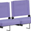 Silla estadio ligera asiento acolchado 500lb