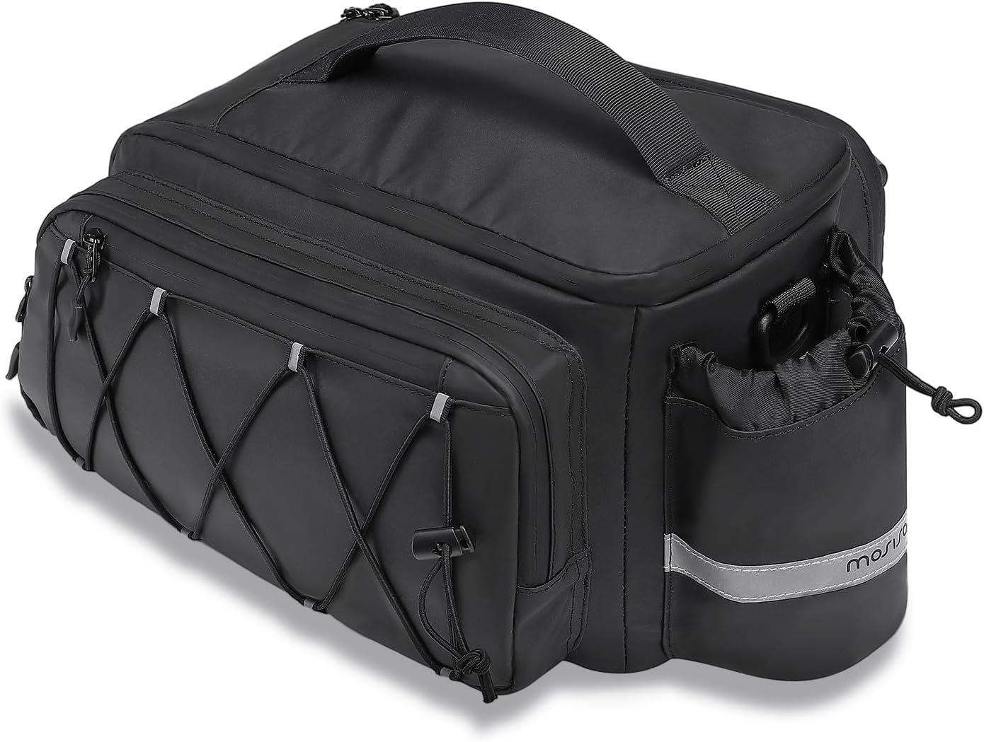 Bolsa portabicicletas 10L impermeable con 2 bolsillos laterales
