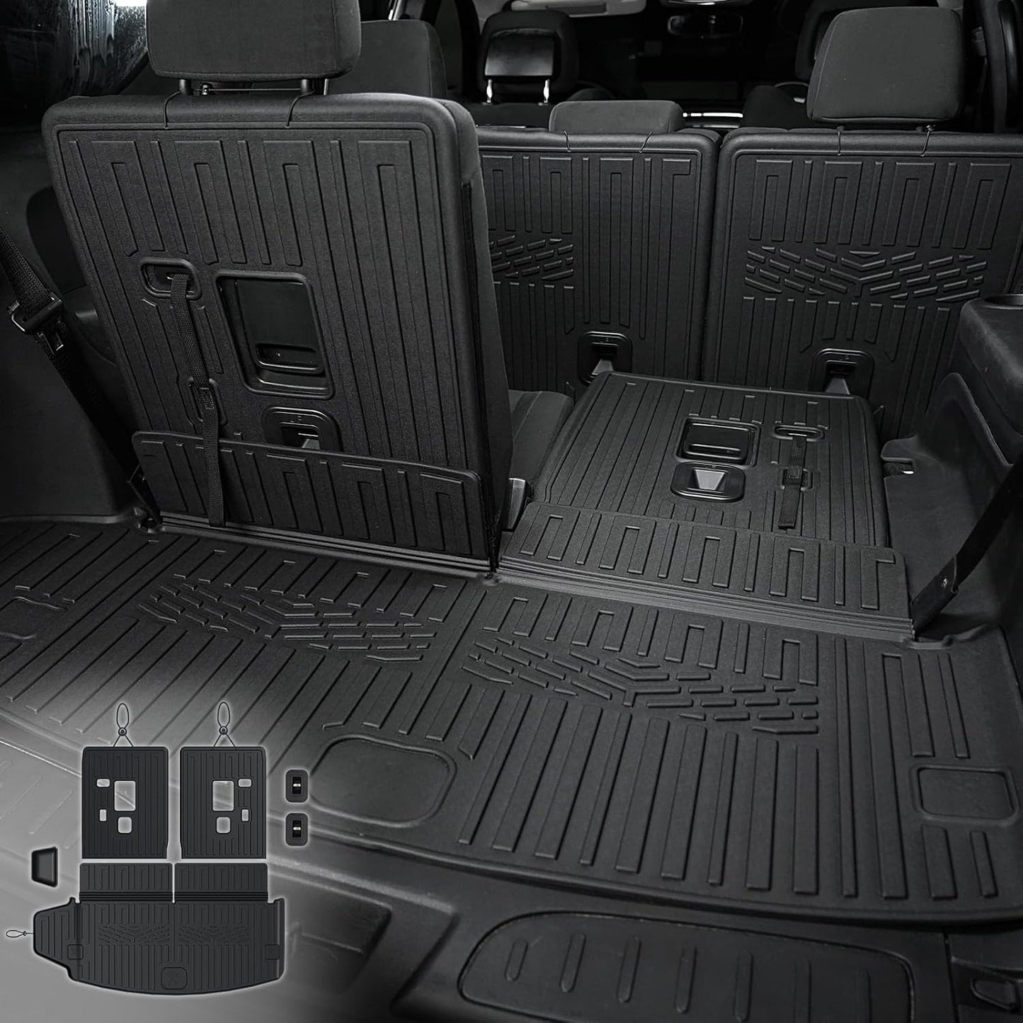 Alfombrilla carga para Dodge Durango 16-26 6/7 asientos TPE