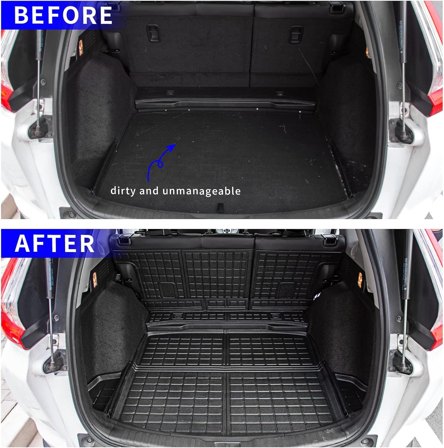 Alfombrilla carga Honda CRV 17-22 maletero