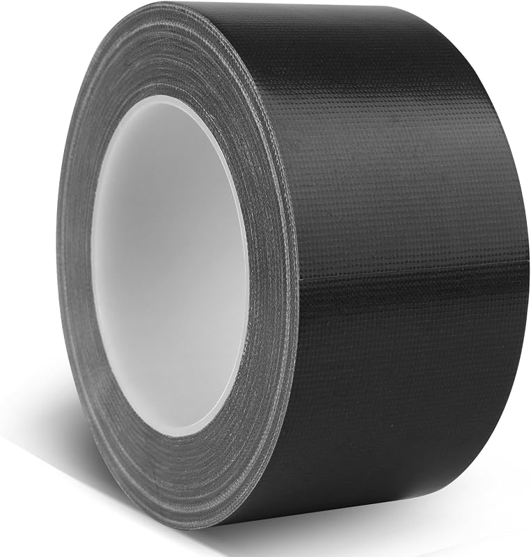 Cinta adhesiva negra conducto 4.77cm x 32m impermeable