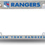 Marco placa coche NHL Rangers plateado