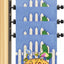 Soporte pared bandera jardín 12x18pulg metal resistente