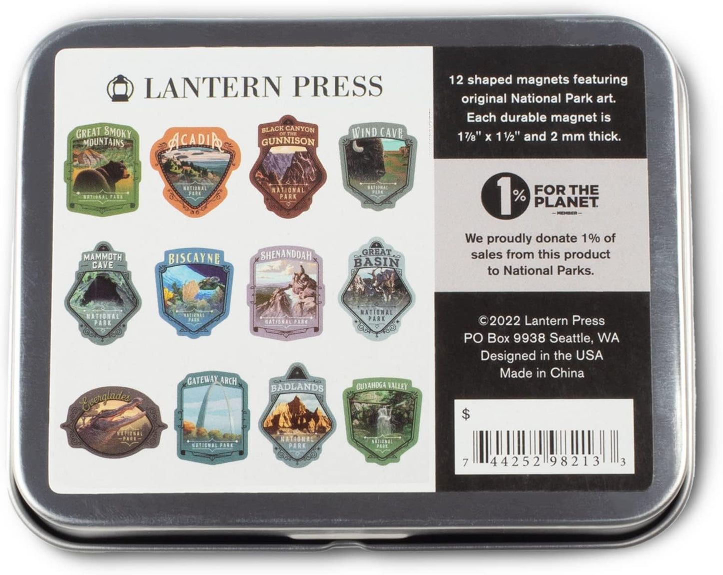Set 12 imanes Serie 3 Parques Nacionales