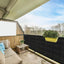 Pantalla privacidad 3x50pulg malla servicio pesado patio