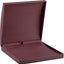 Caja collar lujo cuero estuche elegante ribete crema