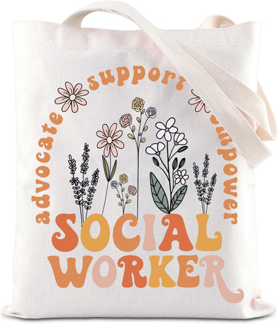 Bolsa de mano regalo graduación MSW apoyo voluntario