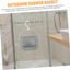 Organiz. ducha colgante con ganchos para baño y tocador