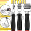 Set 4 rodillos amortiguación sonido auto 0.236"