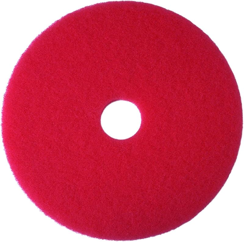 Almohadilla pulido piso máquina rojo 5 pzas