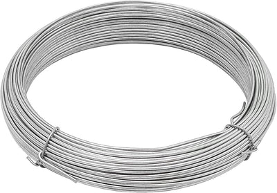 Alambre galvanizado 19 y 98ft multiusos manualidades