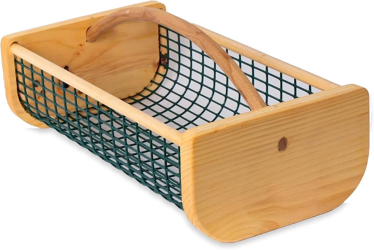 Cesta cosecha madera duradera 16x9" 8qt