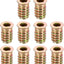Tuercas roscadas hex para muebles m6x17mm 40 pzas