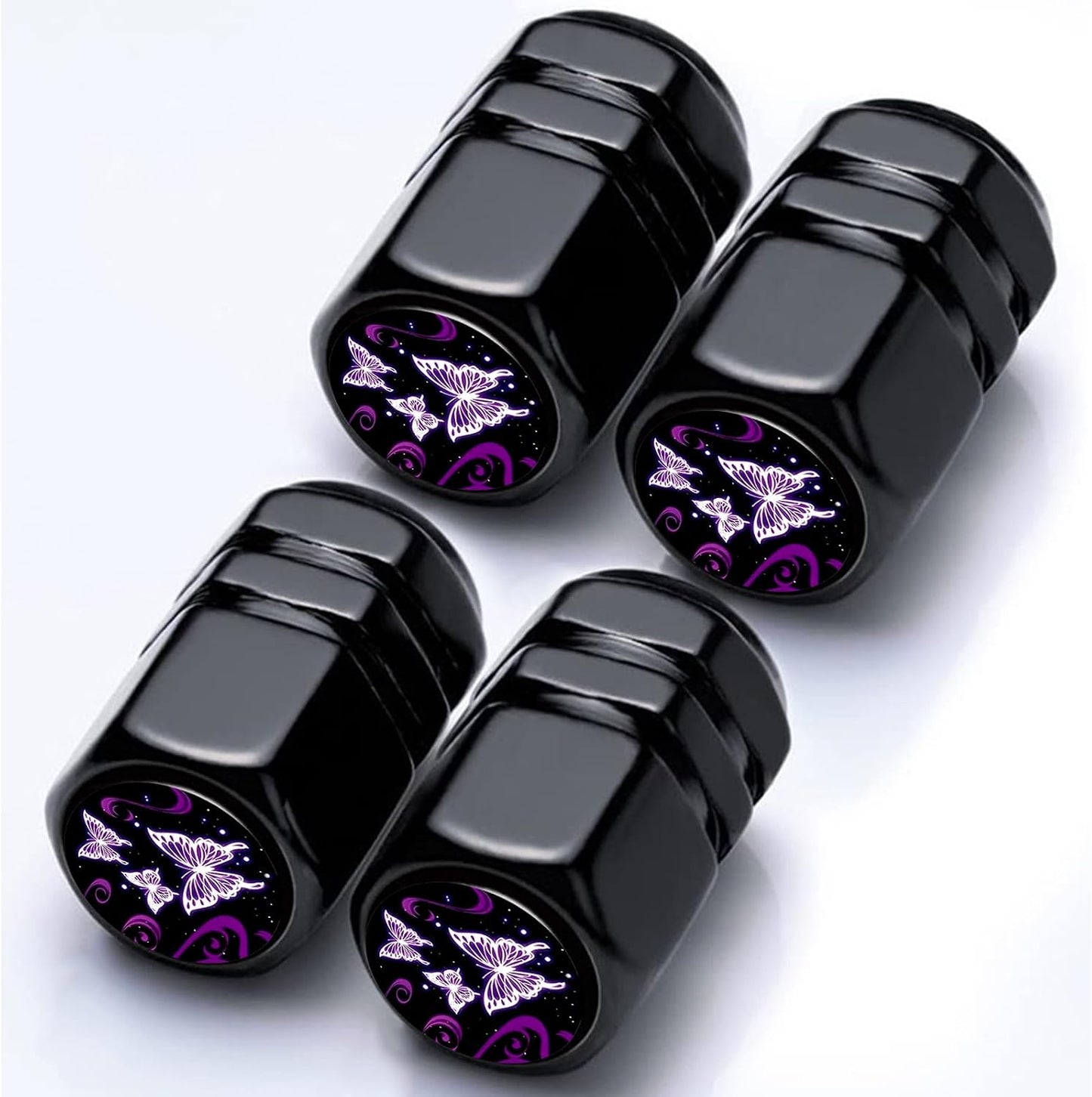 Tapones válvula neumática mariposa aluminio 4 pzas