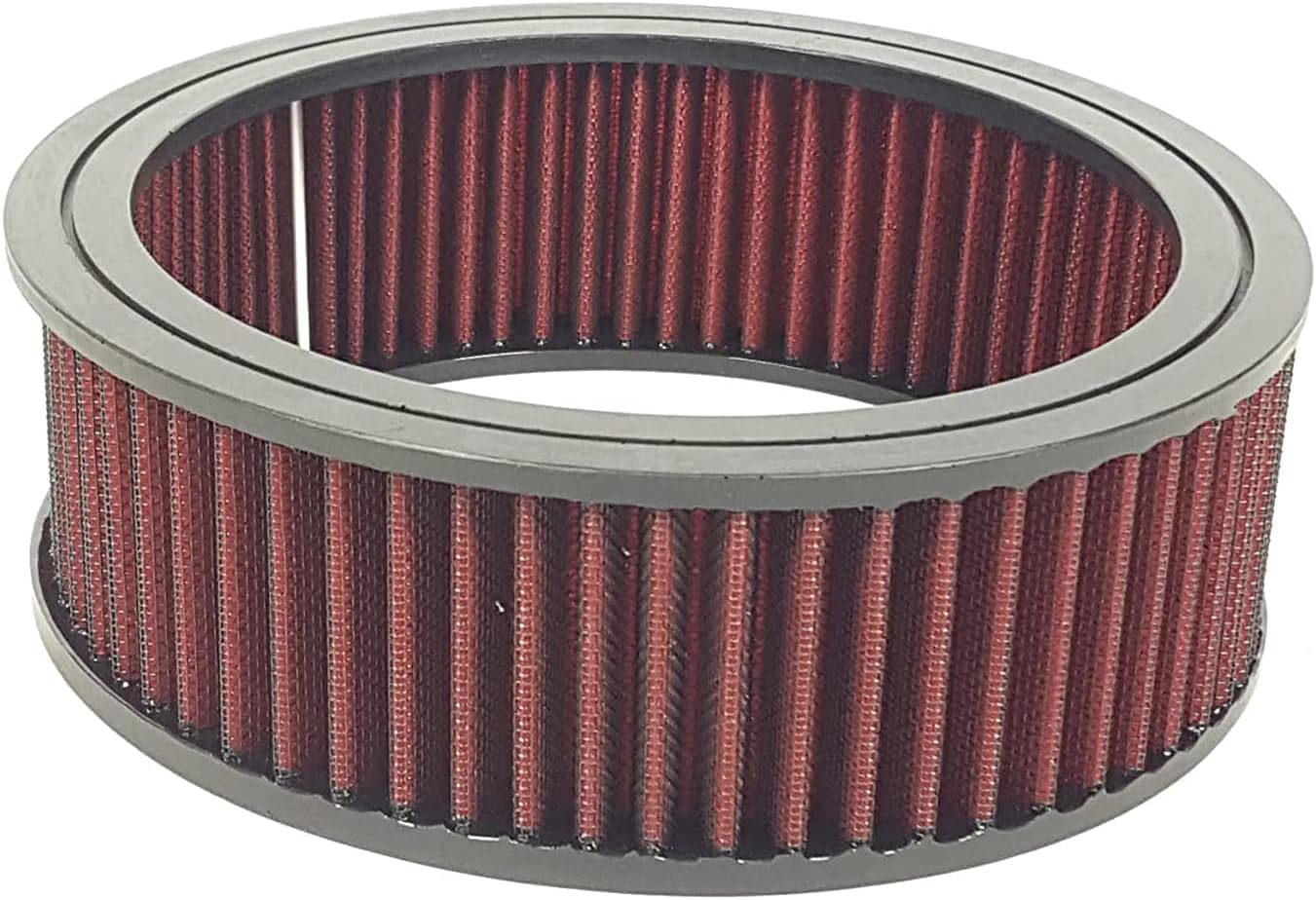 Kit filtro aire redondo rojo 9x4